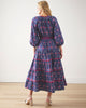 Nostalgia Plaid - Main Street Dress - Navy - Printfresh