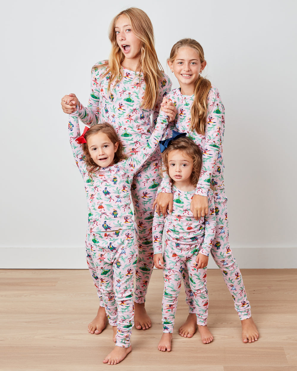 Nutcracker Dreams - Kids PJ Set - Ballet Pink - Printfresh