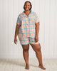 Printfresh + Oh Joy! - Plaid Picnic - Short Sleep Set - Citrus Squeeze - Printfresh