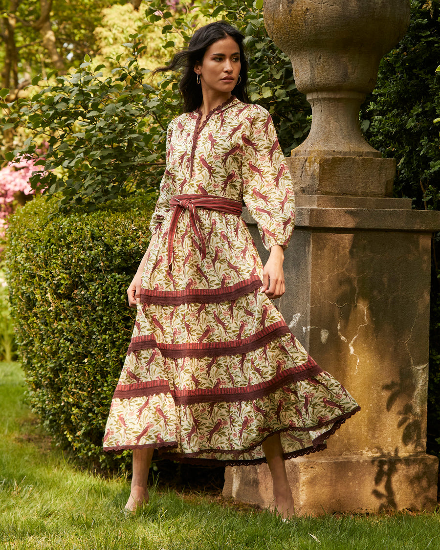 Birdsong - One in a Million Dress - Latte Foam - Printfresh