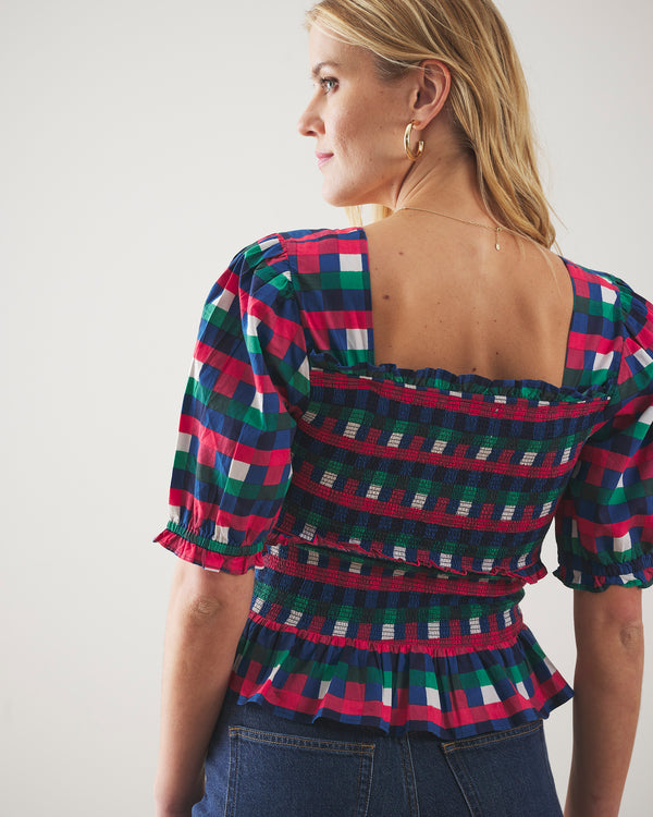 Painted Pixels - Sophisticated Soiree Top - Jewel Multi - Printfresh