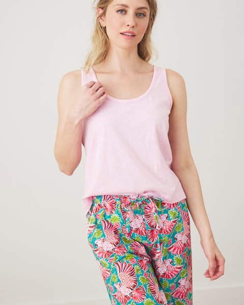 The Friday Tank - Organic Cotton Top - Cherry Blossom – Printfresh