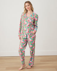 Playful Parrots - Long PJ Set - Tropical - Printfresh