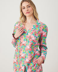 Playful Parrots - Petite Long PJ Set - Tropical - Printfresh