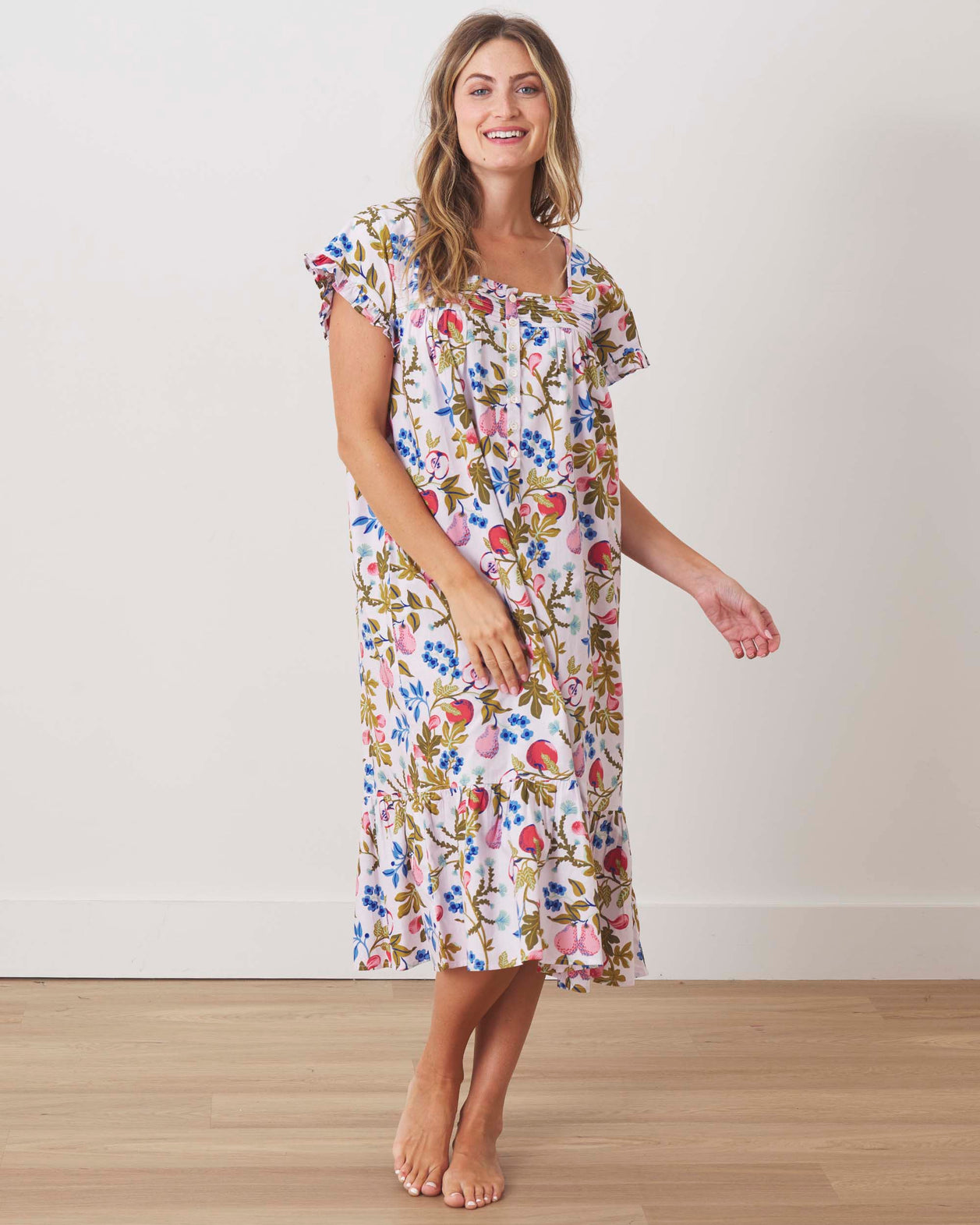 Pomme & Poire - Daylight Nightgown - Parchment - Printfresh