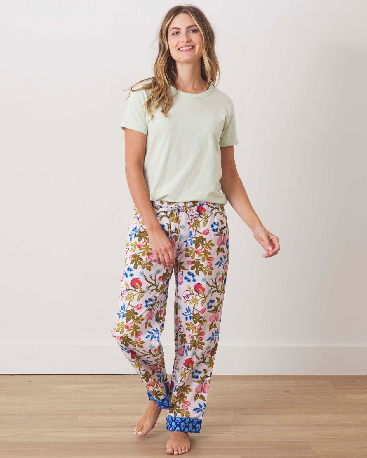 Pomme & Poire - PJ Pants - Parchment - Printfresh