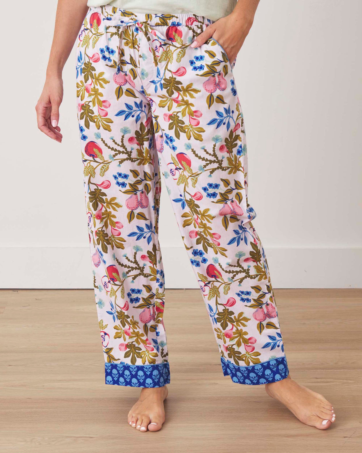 Pomme & Poire - T-Shirt & PJ Pants Set - Parchment - Printfresh