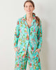 Pop The Bubbly - Long PJ Set - Bright Turquoise - Printfresh