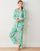 Pop The Bubbly - Long PJ Set - Bright Turquoise - Printfresh