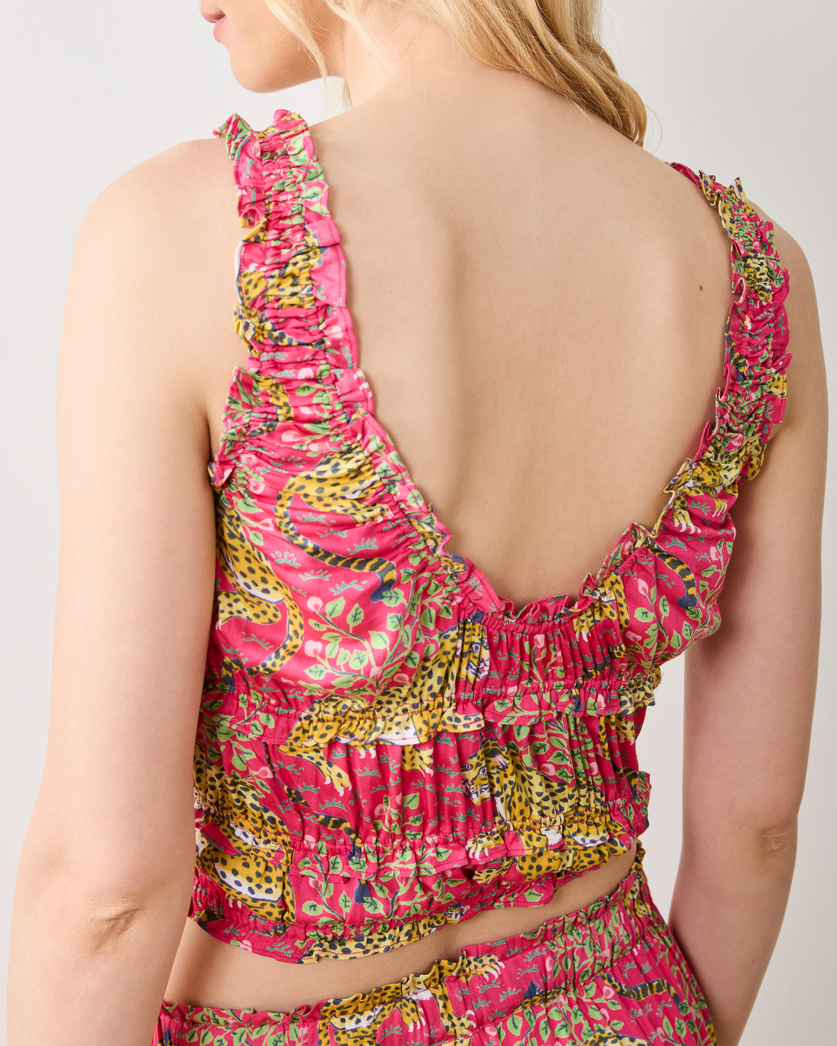 Bagheera - Eco Satin Sadie Set - Hot Pink - Printfresh