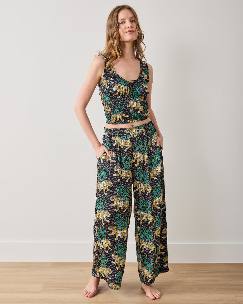 Bagheera - Eco Satin Sadie Set - Ink - Printfresh