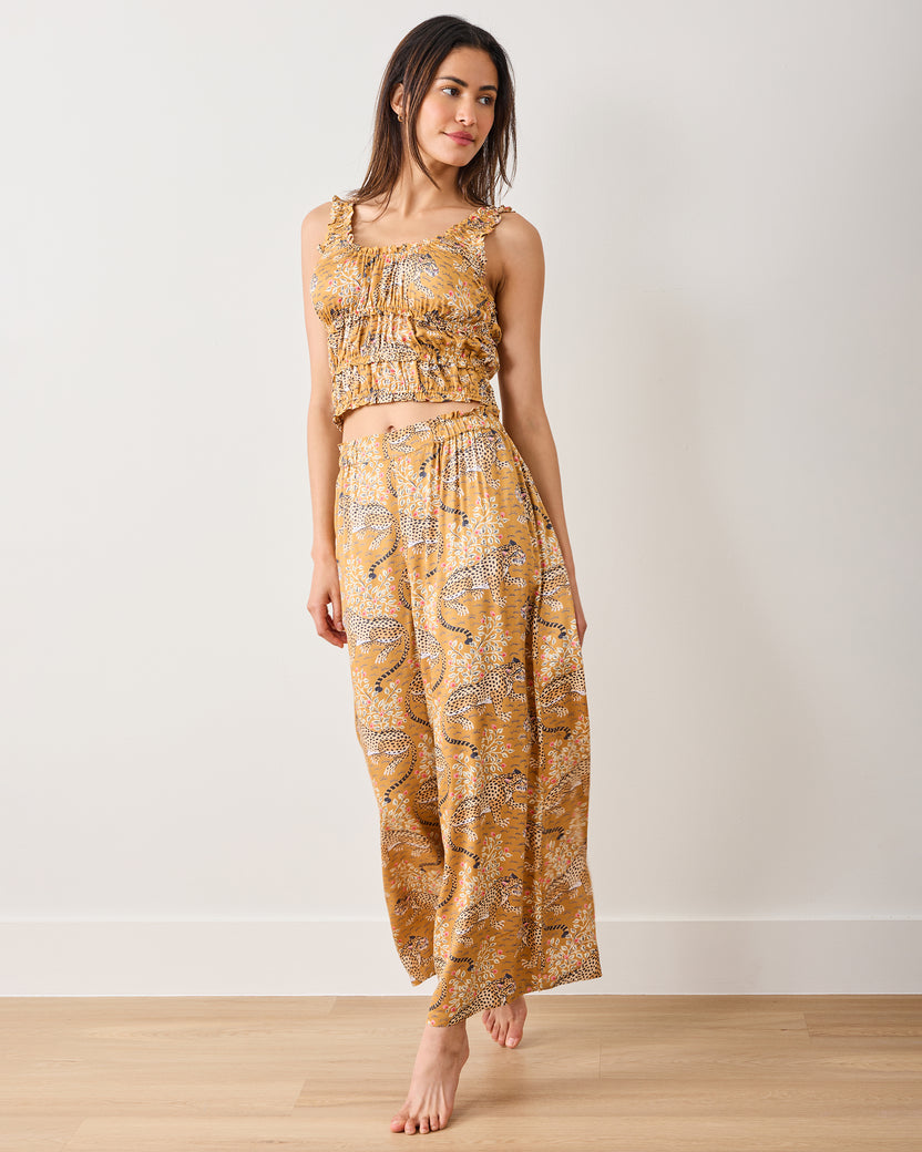 Bagheera - Eco Satin Sadie Set - Tobacco - Printfresh