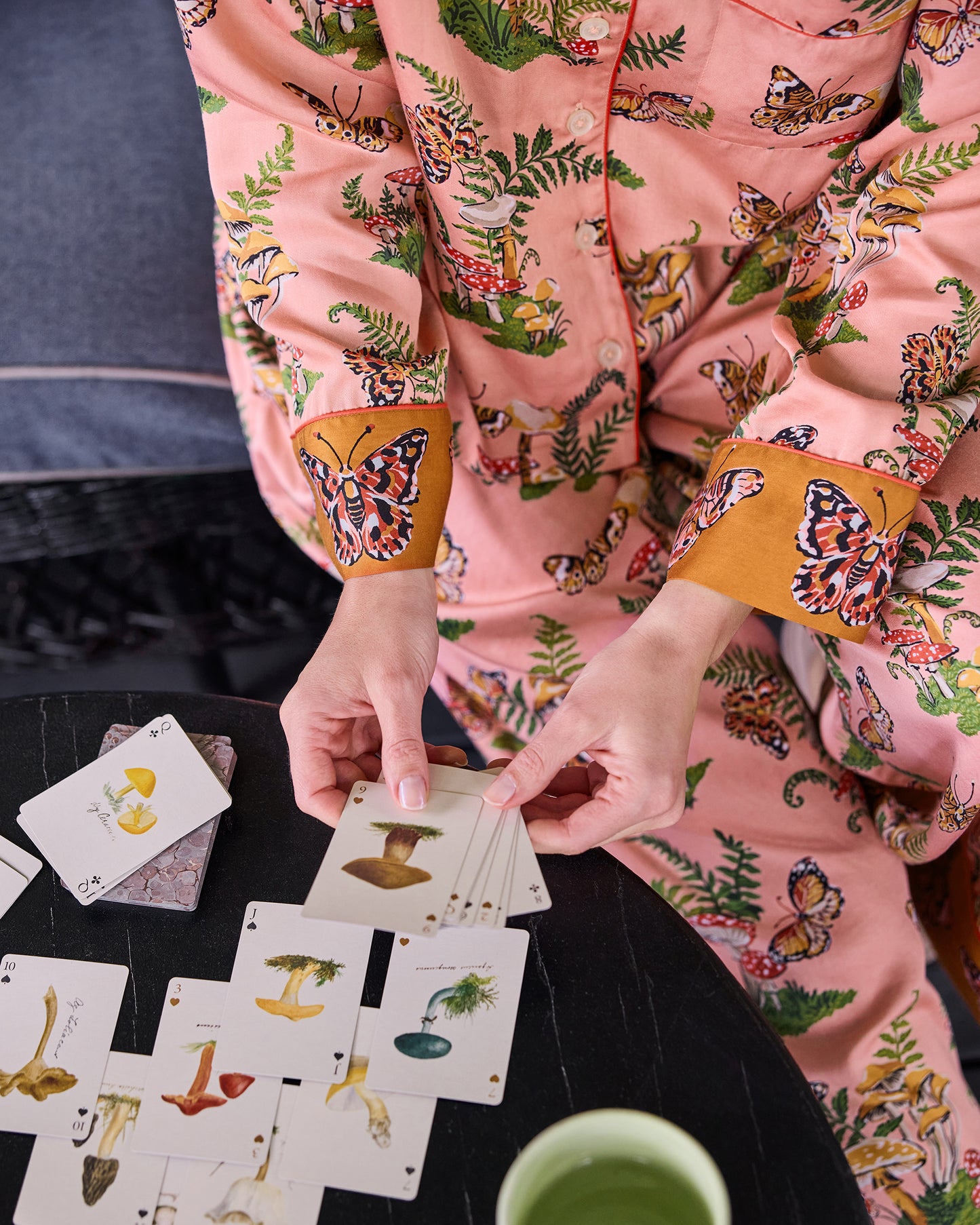 Butterfly Forager - Tall Eco Satin Soho Set - Rosewood