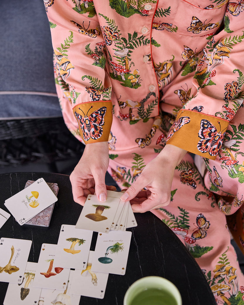Butterfly Forager - Tall Eco Satin Soho Set - Rosewood