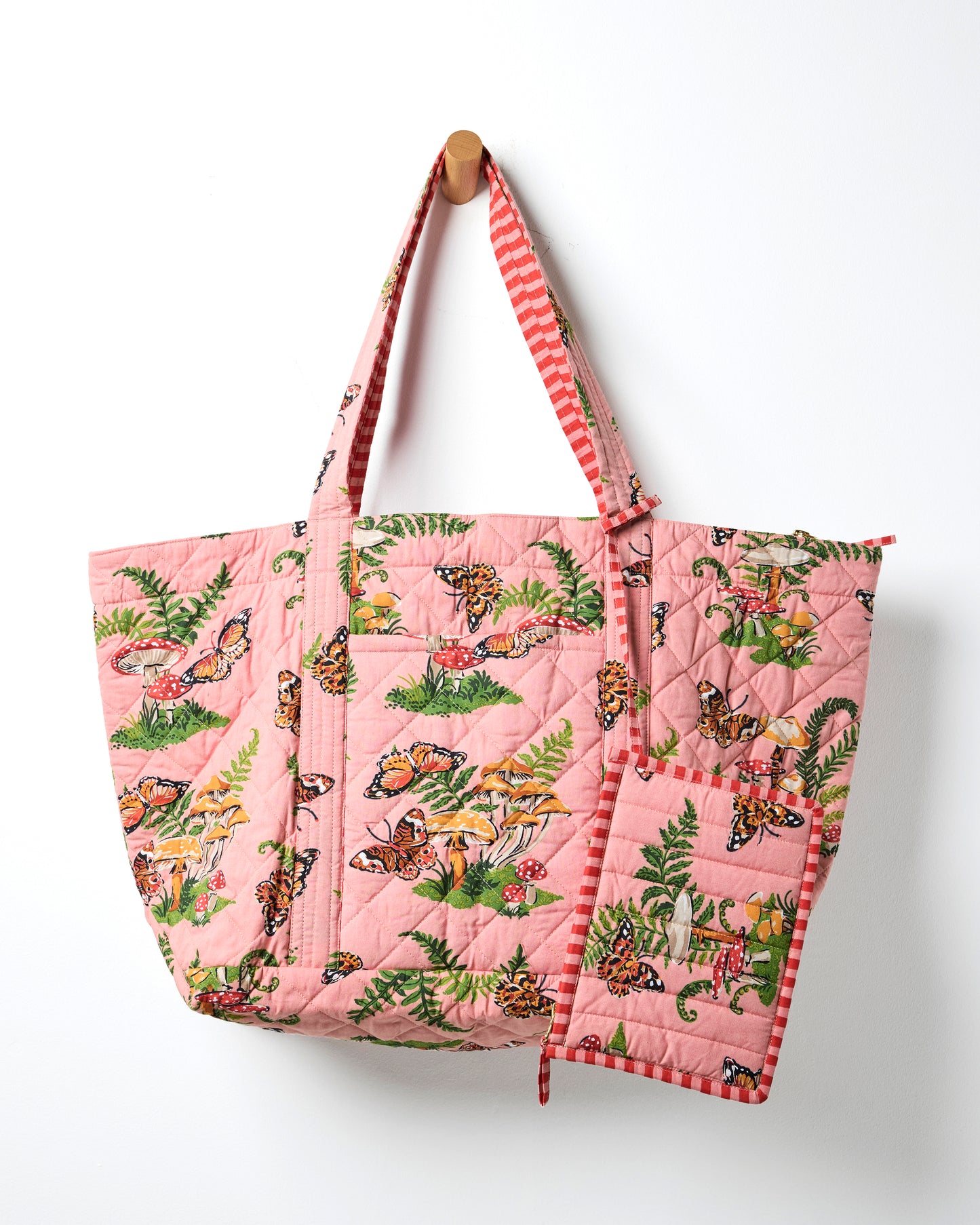 Butterfly Forager - Weekend Bag with Pouch - Rosewood