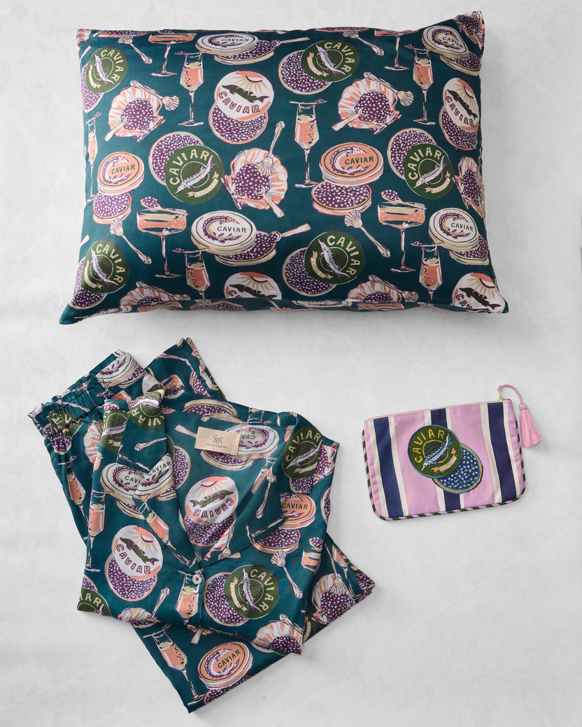 Champagne & Caviar - Top Shelf Bundle - Peacock Feather