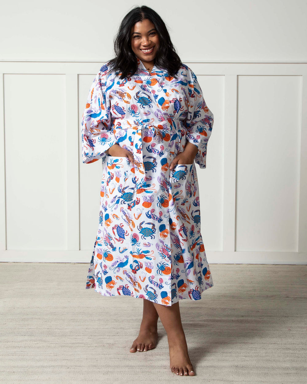 Cotton Robes for Women | Shop Printed Bath Robes - Printfresh