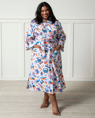 Pretty Pinchers - Robe - Cloud - Printfresh