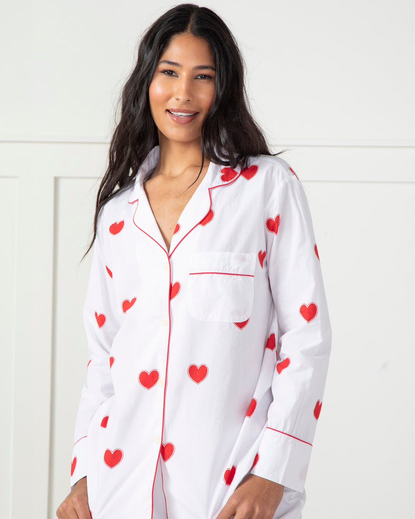 Queen of Hearts - Long Sleep Set - Ruby Cloud - Printfresh
