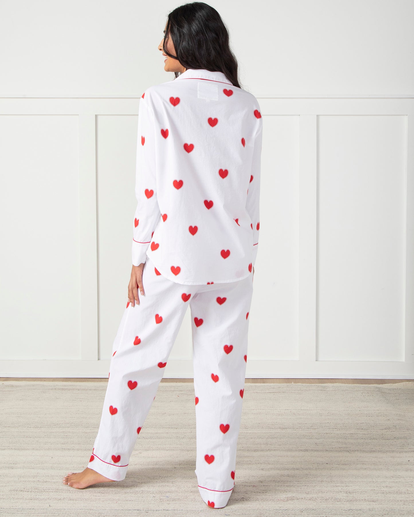 Queen of Hearts - Long Sleep Set - Ruby Cloud - Printfresh