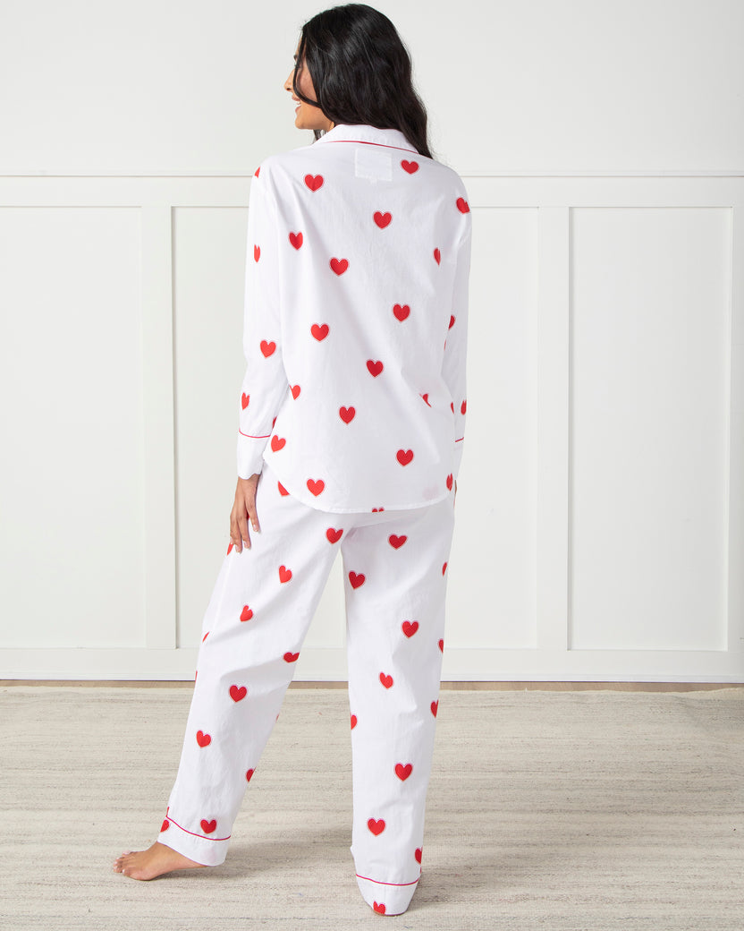 Queen of Hearts - Long Sleep Set - Ruby Cloud - Printfresh