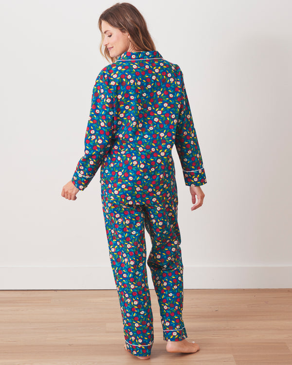 Red Delicious - Long Sleep Set - Azure - Printfresh