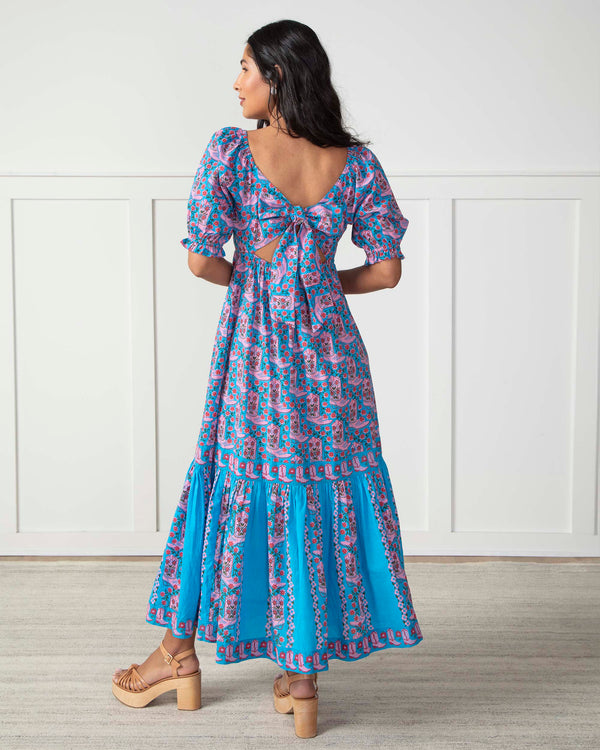 Rhinestone Cowgirl - Good Graces Dress - Blue Jean - Printfresh