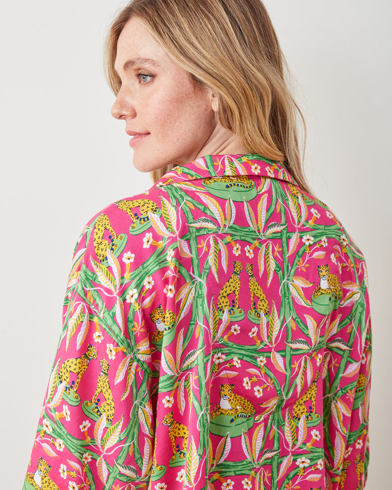 Royal Cheetah - Eco Satin Sweet Dreams Set - Pink Palace - Printfresh