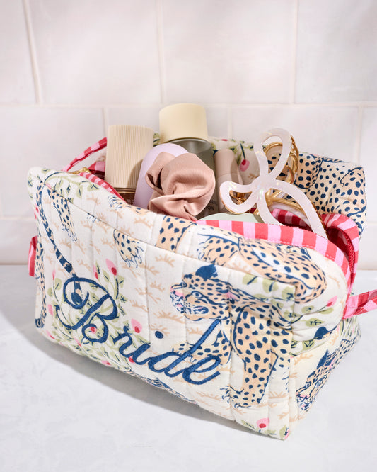 Bagheera - Quilted Bride Pouch - Wedding Cake - Printfresh