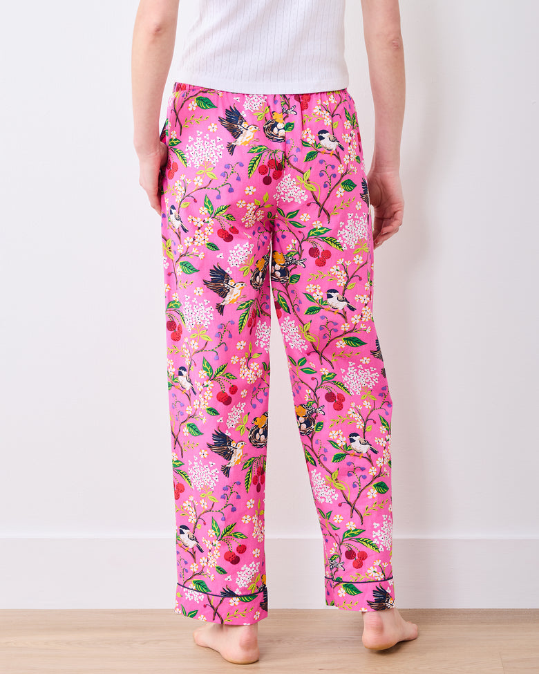 Bird & Blossom - PJ Pant - Fuschia Berry - Printfresh
