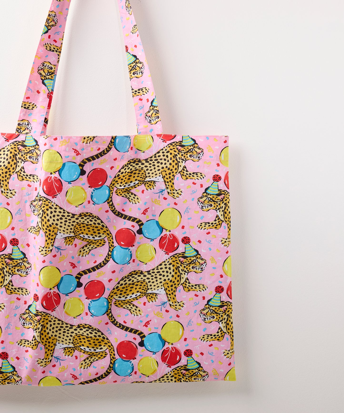 Birthday Bagheera - Go To Tote - Pink Confetti - Printfresh