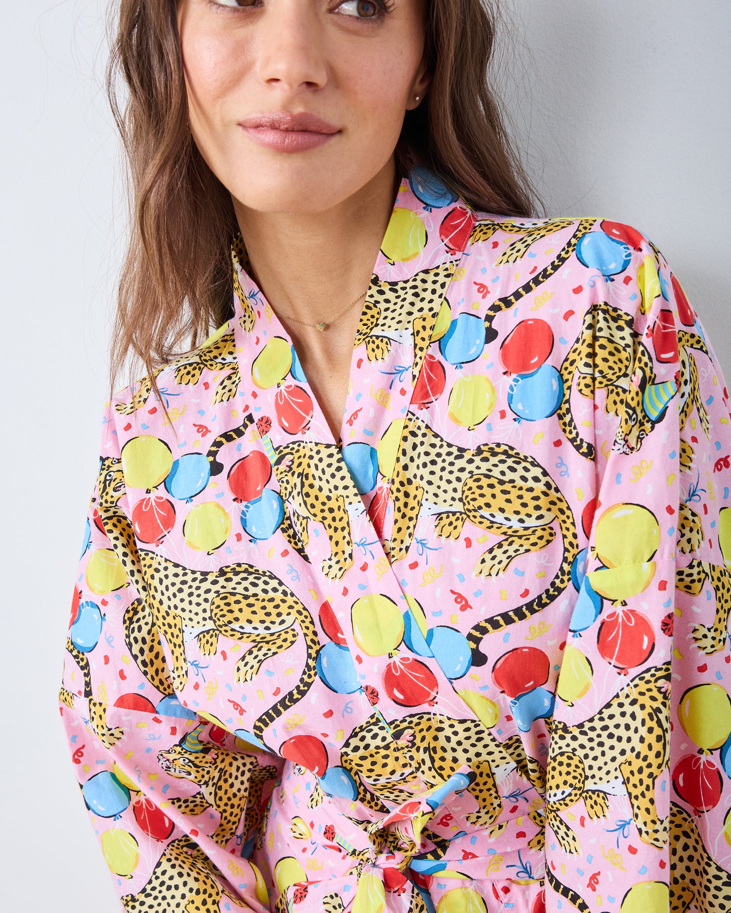 Birthday Bagheera - Long Robe - Pink Confetti - Printfresh