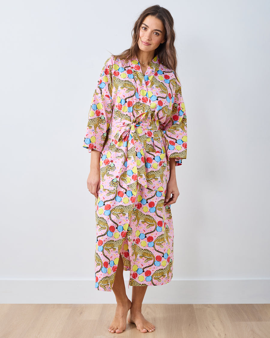 Birthday Bagheera - Long Robe - Pink Confetti - Printfresh