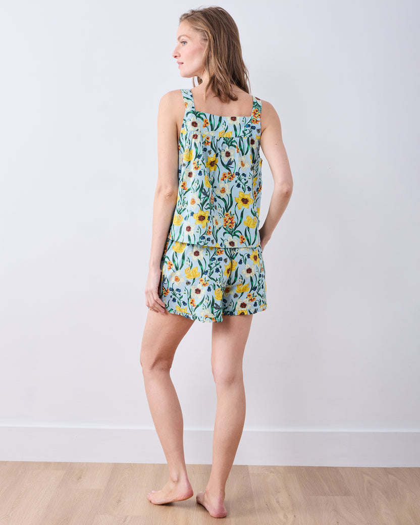 Dreamy Daffodil - Back To Bed Short Set - Moonwater - Printfresh