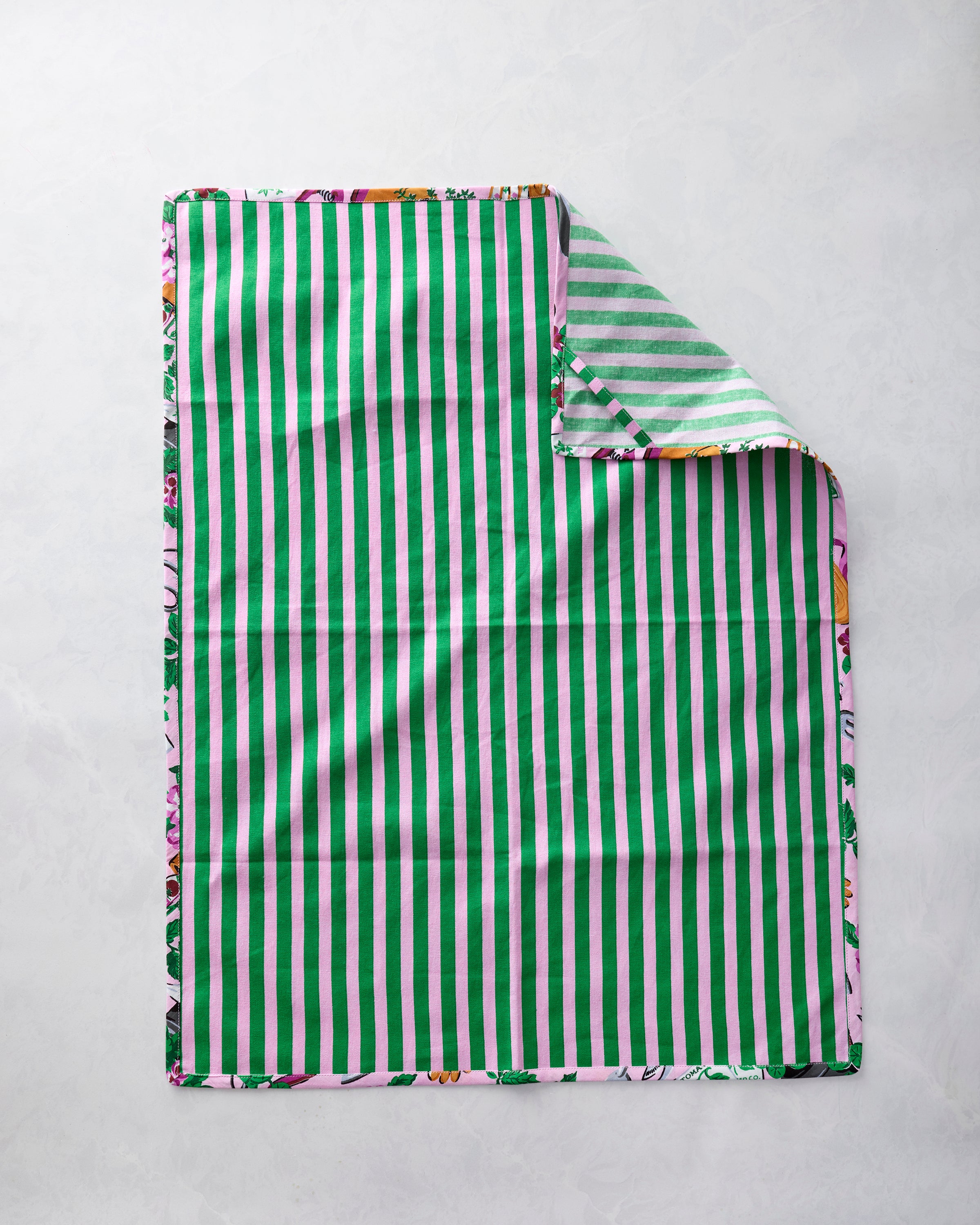Green Thumb - Tea Towels Set of 2 - Pink Cosmos – Printfresh