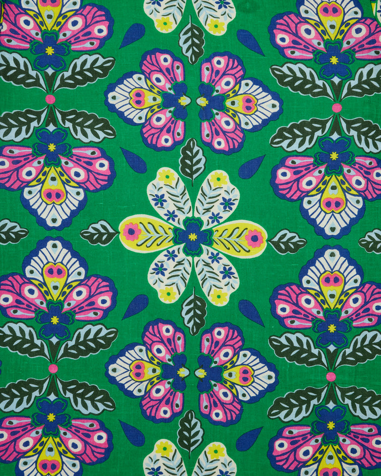 Kaleidoscope Wings - Ocean View Shift Dress - Greenhouse - Printfresh