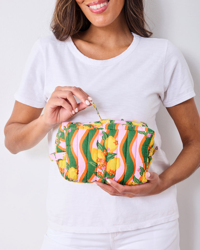 Lemon Twist - Three’s Best Pouch Set - Limoncello - Printfresh