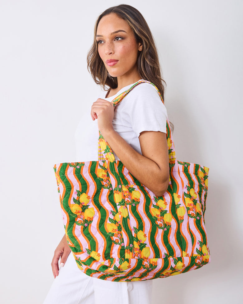 Lemon Twist - Weekender Bag - Limoncello - Printfresh