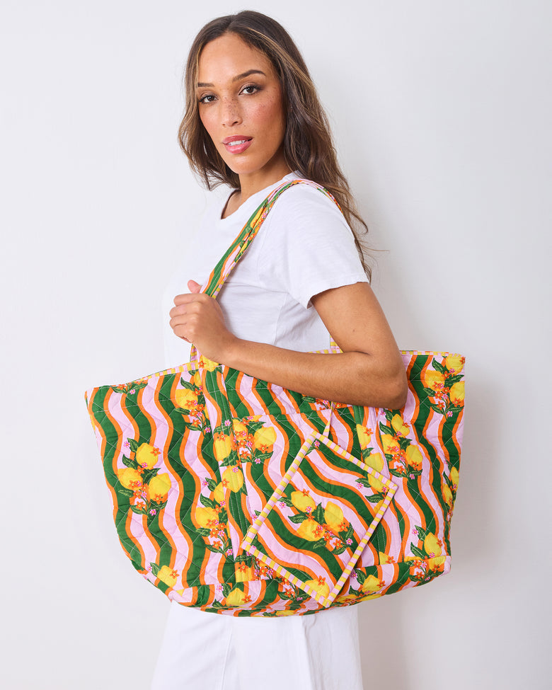 Lemon Twist - Weekender Bag - Limoncello - Printfresh
