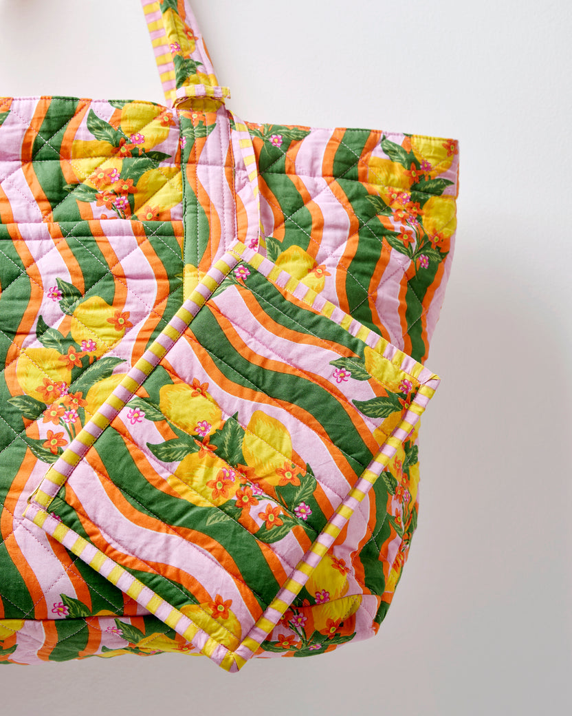 Lemon Twist - Weekender Bag - Limoncello - Printfresh