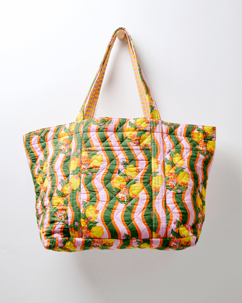 Lemon Twist - Weekender Bag - Limoncello - Printfresh