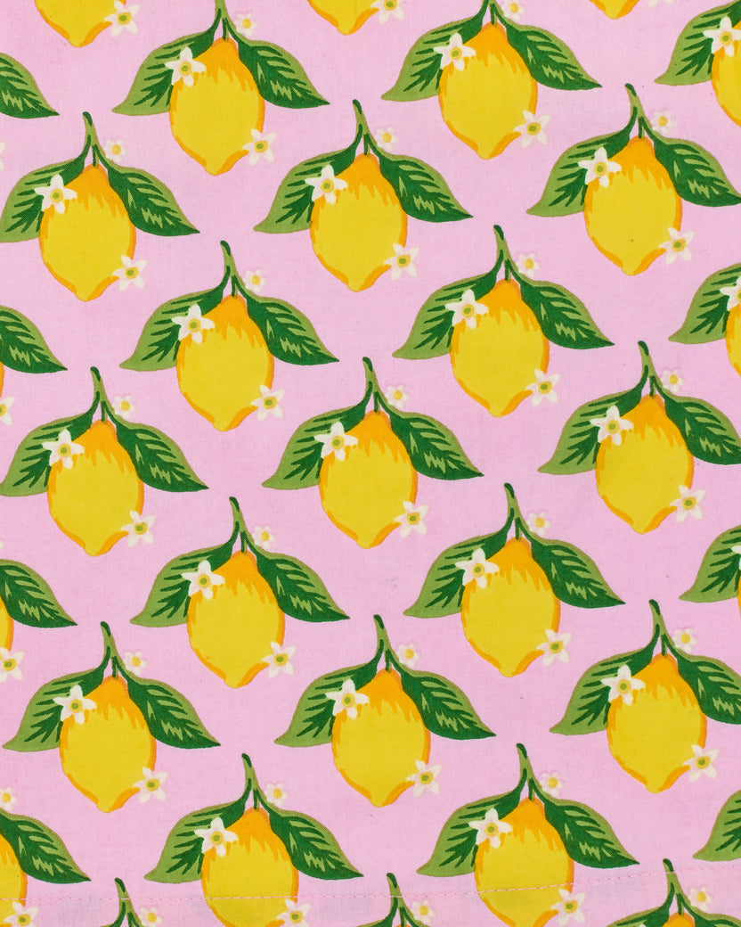 Lemon Twist - Dinner Napkins Set of 4 - Limoncello - Printfresh