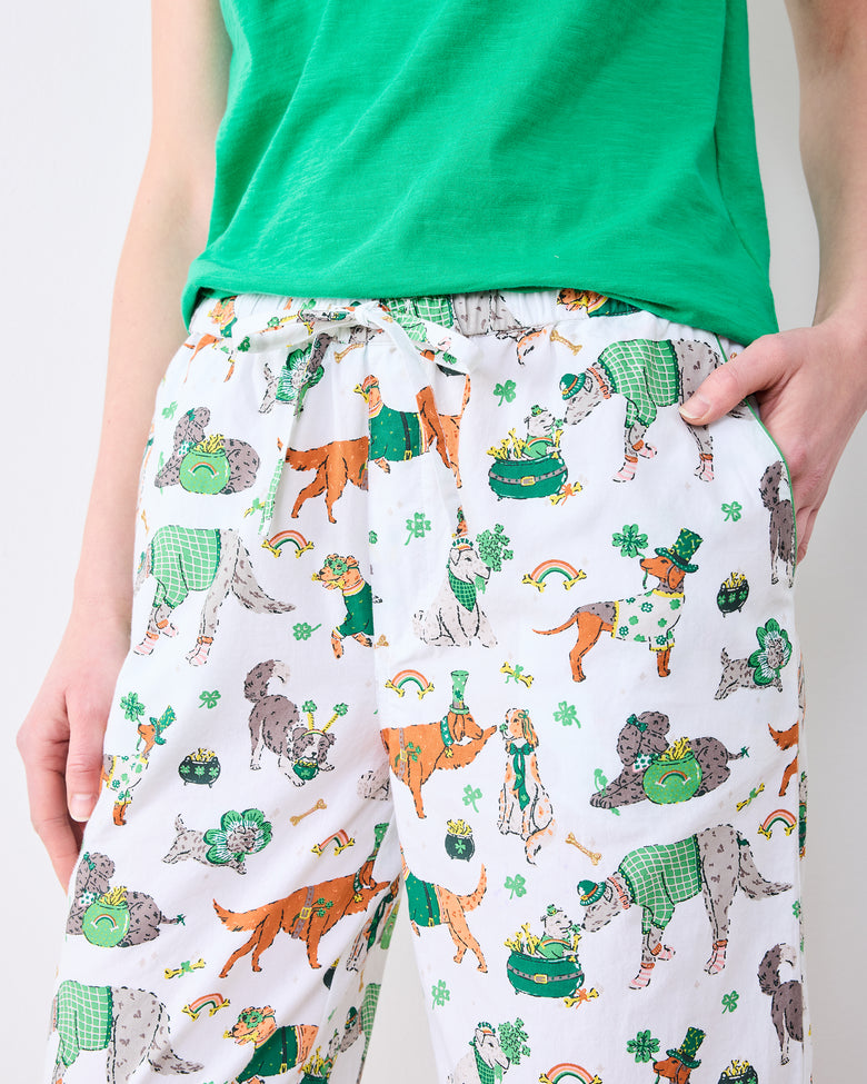 Lucky Paws - Long PJ Pants & Saturday Tee Bundle - Multi - Printfresh