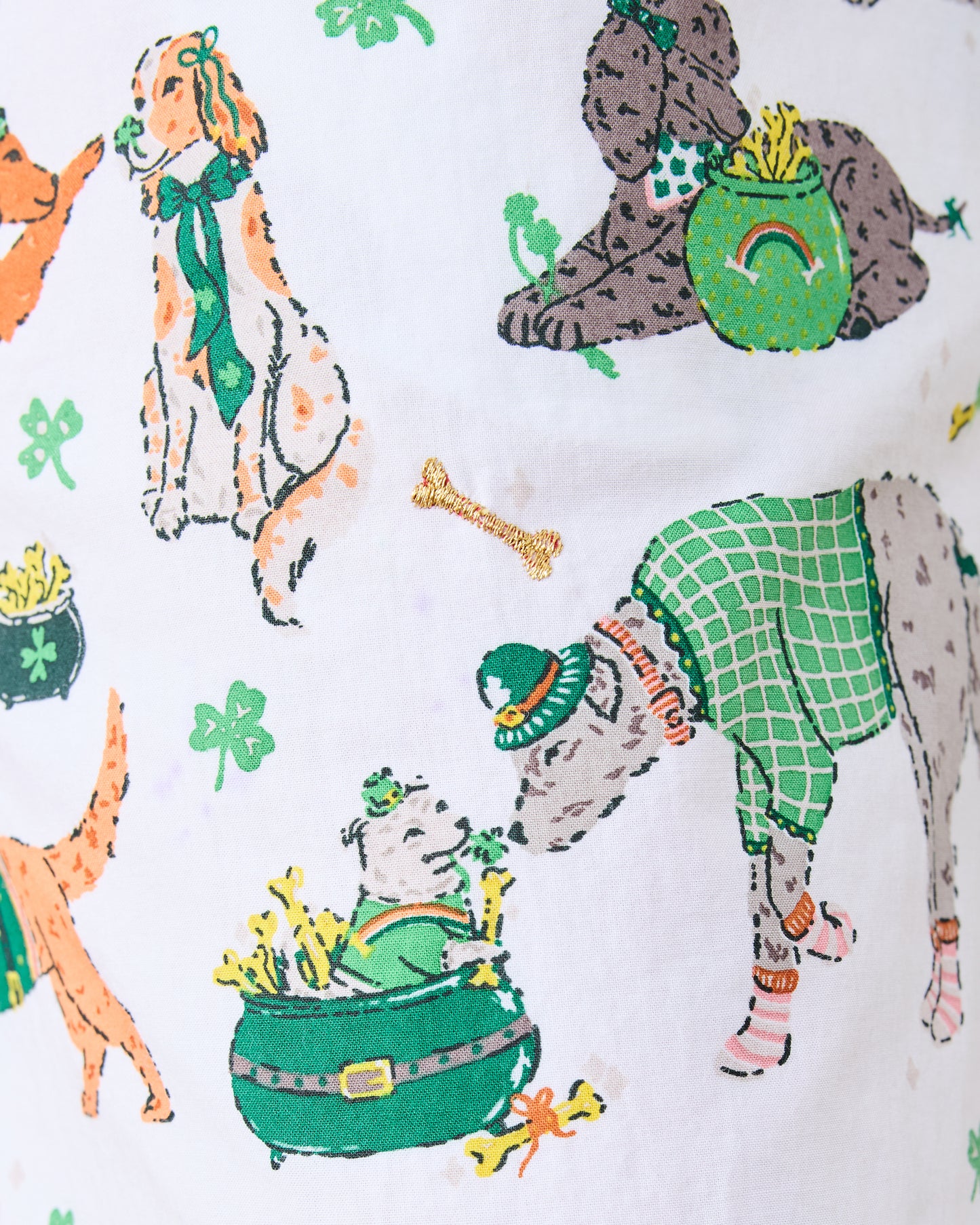 Lucky Paws - PJ Pants - Irish Cream