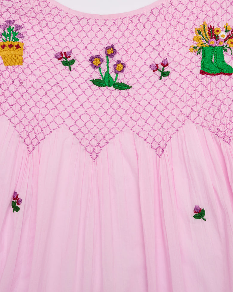 Green Thumb - Naya Nightie - Pink Cosmos - Printfresh