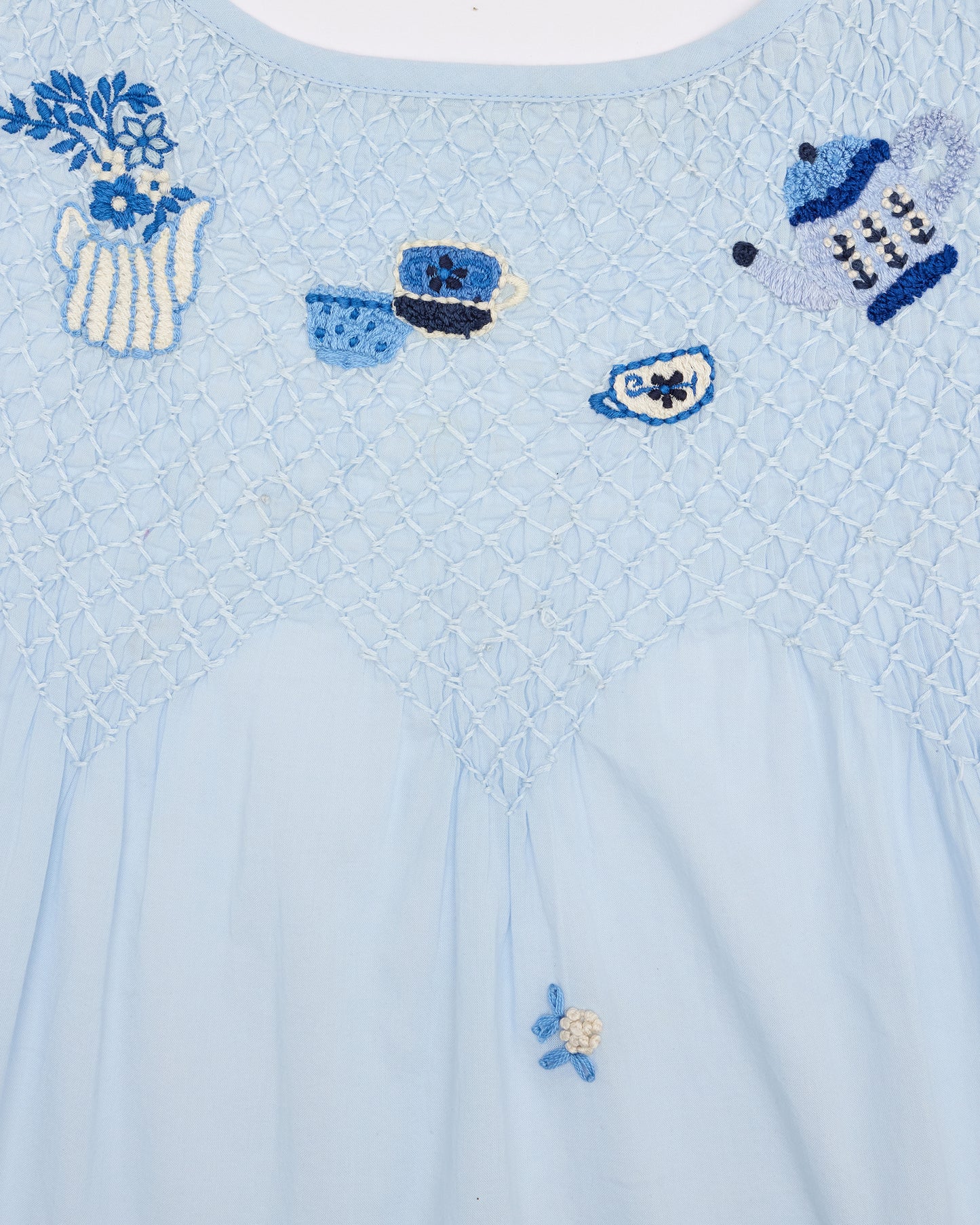 High Tea Toile - Naya Short Set - Notting Hill Blue - Printfresh