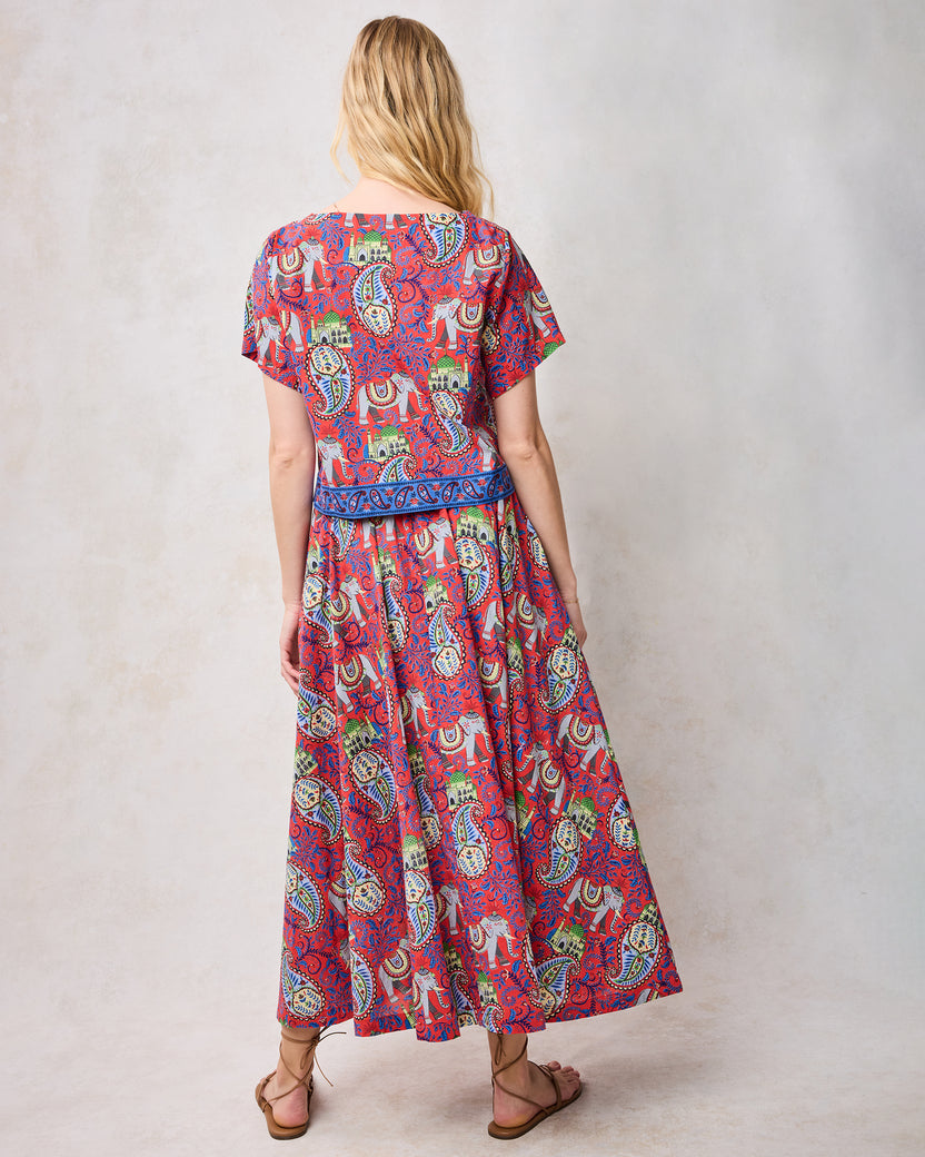 Palace Paisley - Carry On Set - Paprika