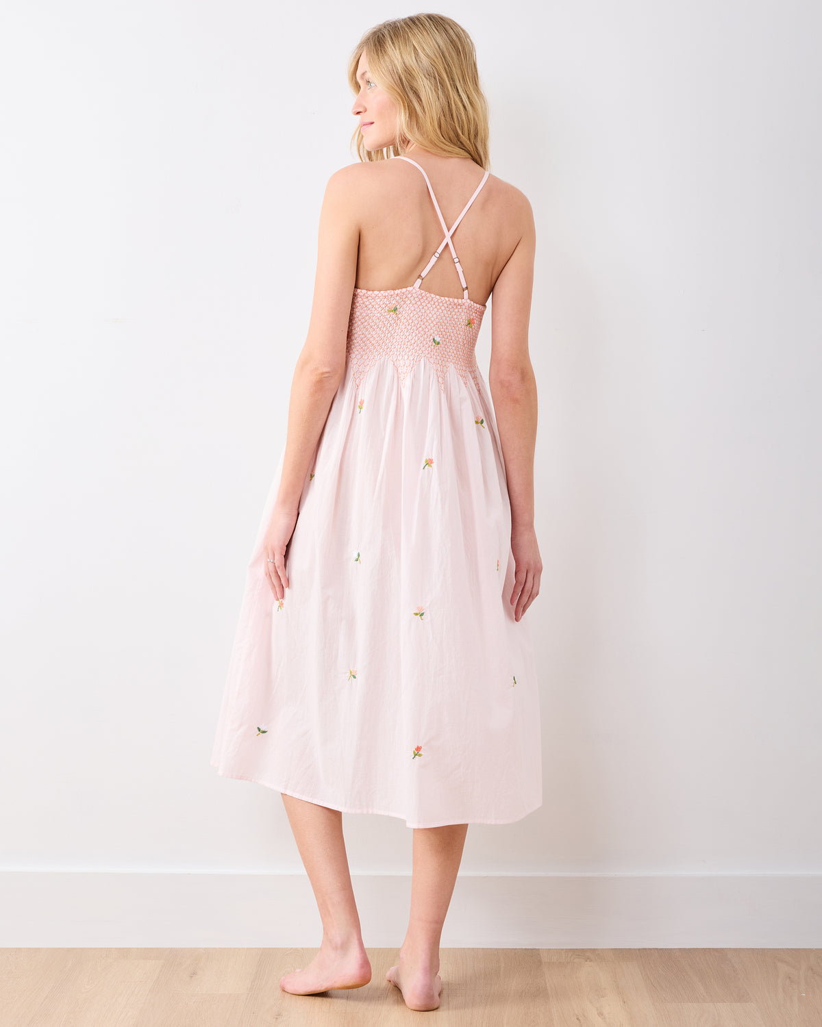 Sweet Bee - Naya Nightie - Pink Petal - Printfresh