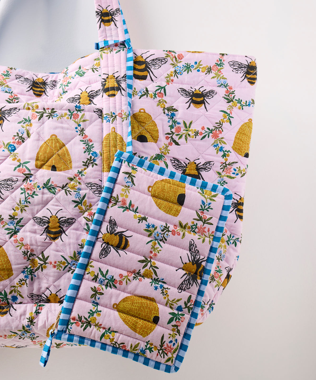 Sweet Bee - Weekender Bag - Pink Petal - Printfresh