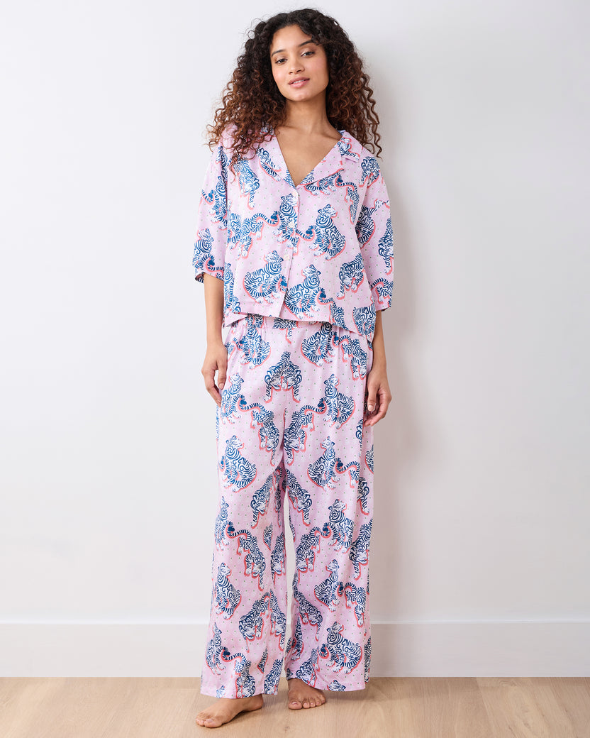 Tiger Queen - Petite Eco Satin Wildest Dreams Set - Blush & Bashful